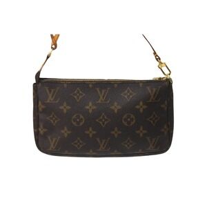 Louis Vuitton Accessoires Pouch Accessory Brown Pochette Monogram